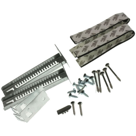 Kit fixation habillage porte pour lave-vaisselle – Compatible Thomson, Proline, Valberg, Amica, Highonee – Installation rapide et facile
