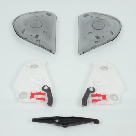 Kit fixation platines pivot d écran visière de casque intégral