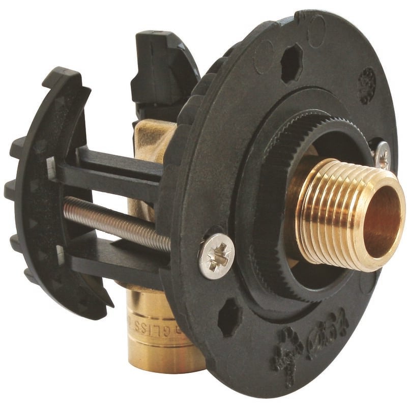 Kit complet fixation Robinet de wc - per Ø12 - Rac Glissement M12/17