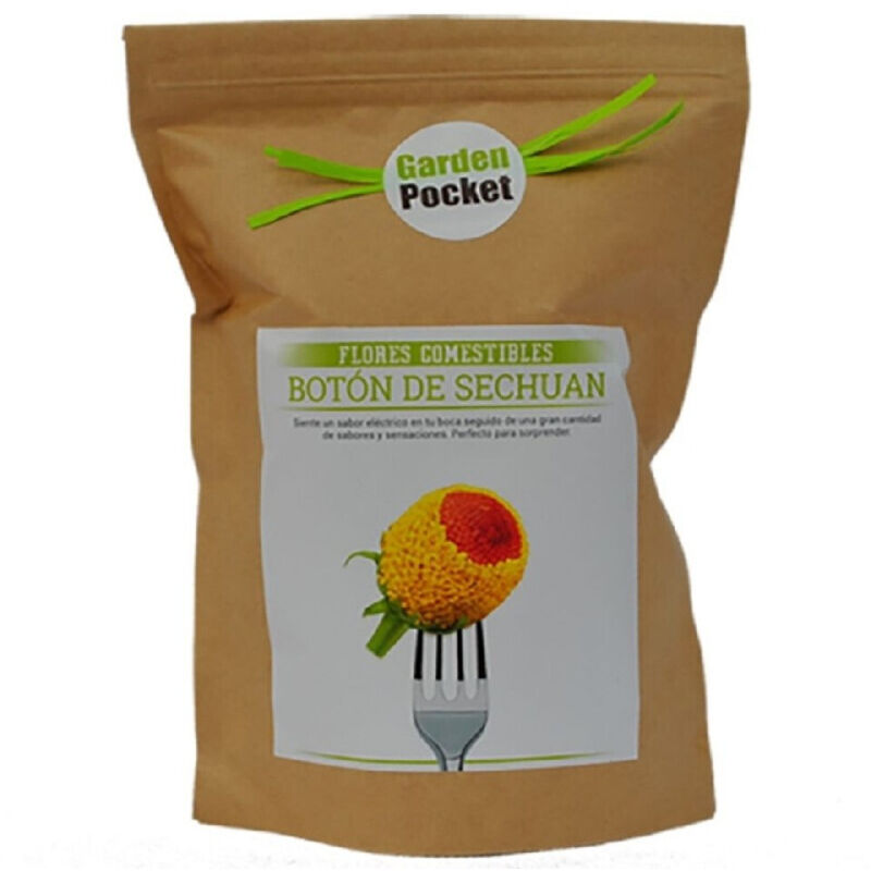 

Kit flores comestibles Botón de sechuan - Garden Pocket