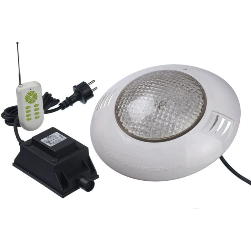 

Foco de piscina con control remoto 406 LED multicolor 7504613 - Ubbink