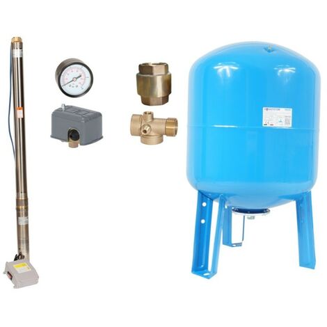 kit forage complet 100L 52 L- min à 72 M avec accessoires