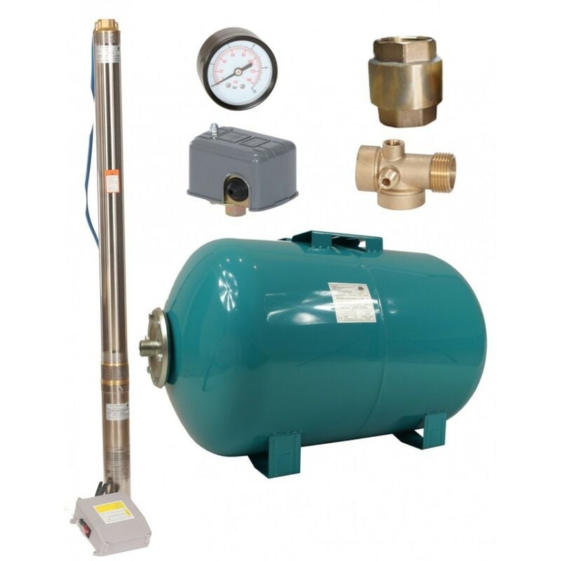 Viva - kit forage complet 100L 65 l -min à 110 m avec accessoires