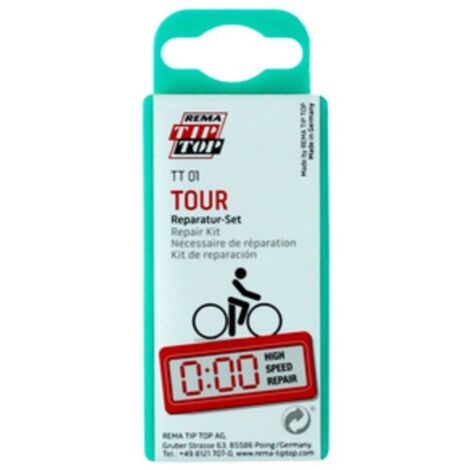 KIT FORATURA BICICLETTA TIPTOP TOUR TT-01