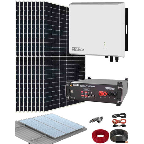 Kit solar fotovoltaico autoconsumo con Solis 2kWp 8480Wh/día