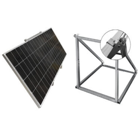 Kit Fotovoltaico Monocristallino da 375W con Efficienza del 22% per Ringhiera Smart Wi-Fi e Kit Fotovoltaico da Balcone da 300W Plug&Play Wi-Fi