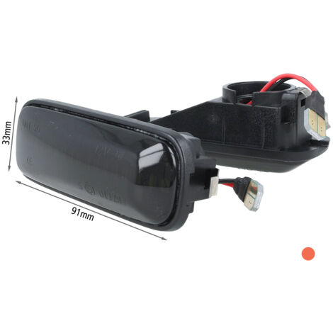Kit Freccia Laterale a Led Side Marker Dinamica Lente Fume Honda Civic Ballade Hatchback Sedan 1995-1999