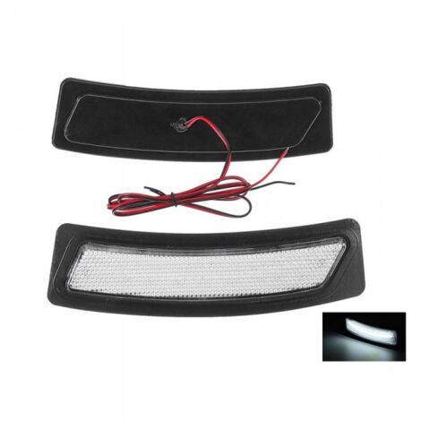 Kit Freccia Laterale a Led Side Marker Lente Trasparente Luce Bianco Per BMW Serie 3 F30 OEM 63147847205 63147847206