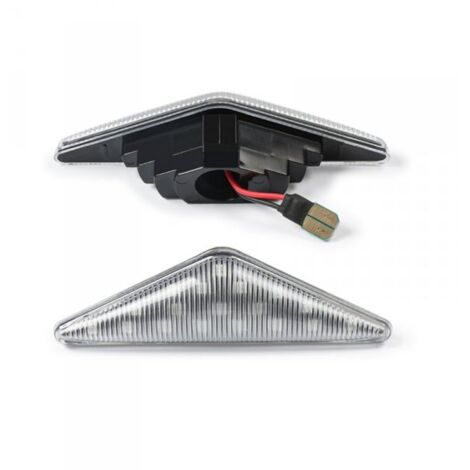 Kit Freccia Laterale a Led Side Marker Lente Trasparente Luce Bianco Per Ford Focus MKI Mondeo MK3 OEM 1063835 1065645