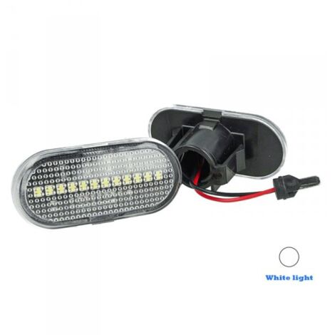 Kit Freccia Laterale a Led Side Marker Lente Trasparente Luce Bianco Per Opel Vivaro Movano Nissan Interstar X70 OEM 7701047517 6030196E