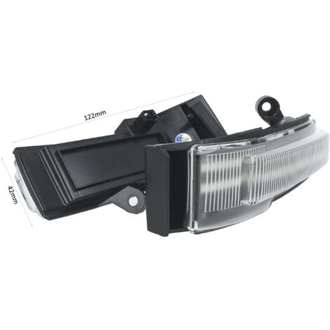 Kit Freccia Led Specchietto Retrovisore Dinamico Sequenziale Ford F150 Dopo 2015 GL74-13B382-A Lente Trasparente Arancione