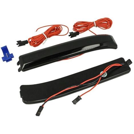 Kit Freccia Led Specchietto Retrovisore Dinamico Sequenziale Ford F150 Raptor 9L3Z17E748BA Lente Fume Arancione + DRL