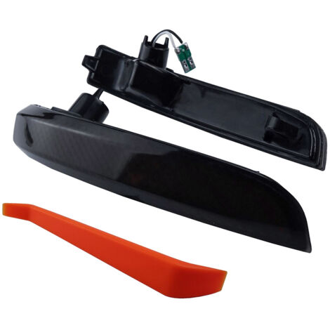 Kit Freccia Led Specchietto Retrovisore Dinamico Sequenziale Ford Kuga Escape EcoSport Lente Fume Arancione