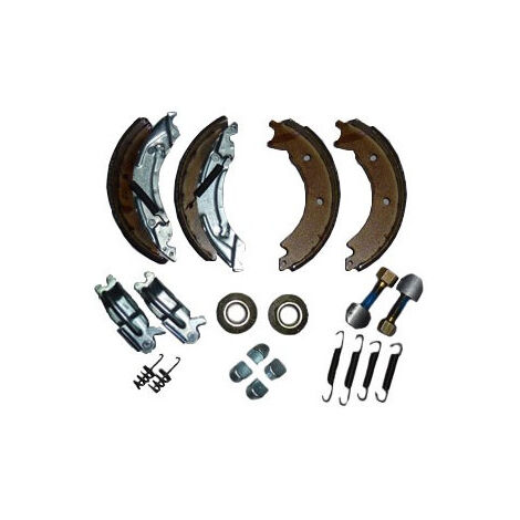 Kit frein complet 200x50 – Compatible moyeux freinés 20-2425 et 20-2425/10" – Solution complète pour freinage performant – Knott