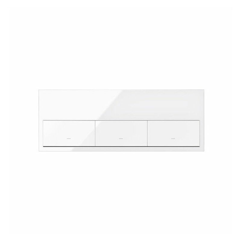 

100 - Kit frontal 3 elementos 3 teclas blanco brillo 10020301-130 - Simon