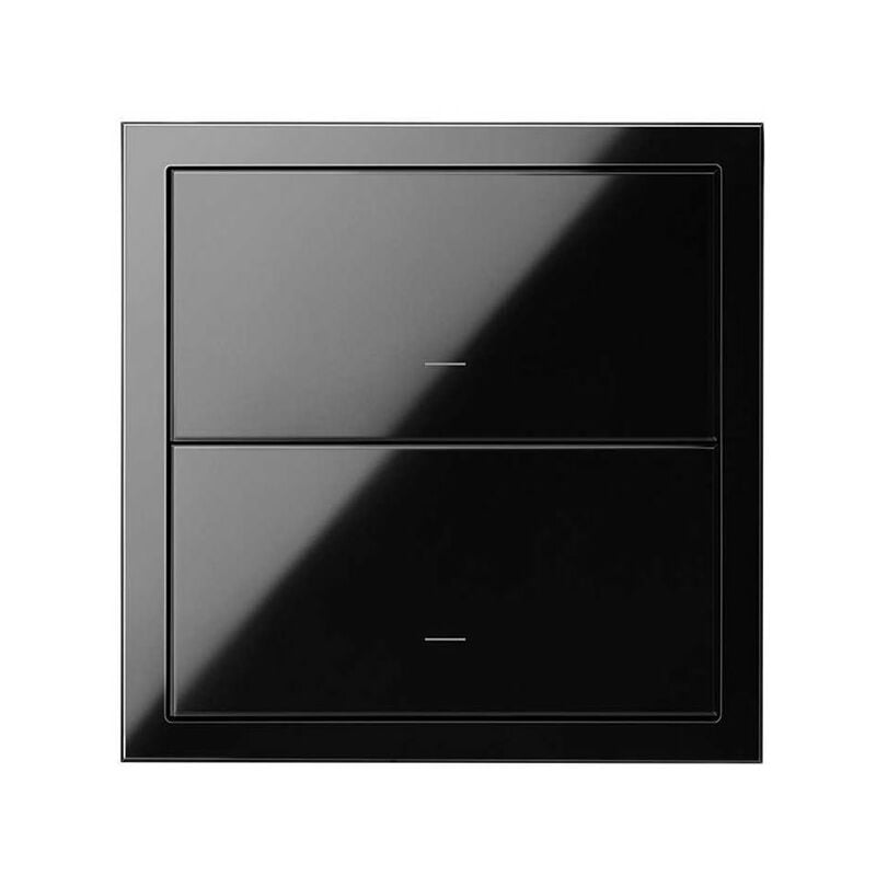 

Kit frontal horizontal 1 elemento 100 con 2 teclas 10020103-138 Negro Brillante - Simon