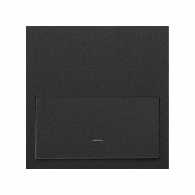 

Kit frontal horizontal 1 elemento 100 con 1 tecla 10020101-238 Negro Mate - Simon