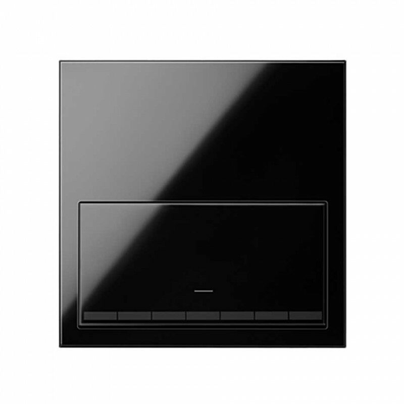 

Kit frontal horizontal 1 elemento 100 con 1 tecla regulable 10020113-138 Negro Brillante - Simon