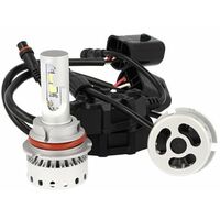 Kit Full Led Canbus HB1 9004 HB5 9007 40/40W 5000 Lumens Con Ventilatore 12V 24V 4 Cree XHP 50