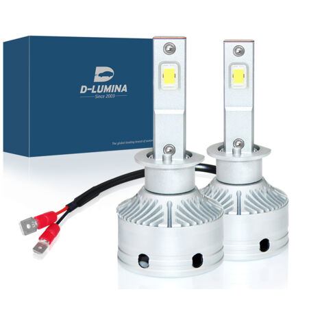 Kit Full Led H1 12V 50W 8000 Lumen Canbus All In One IP65 Dissipazione a Ventola