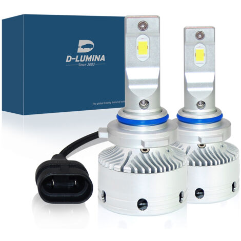 Kit Full Led HB3 9005 12V 50W 8000 Lumen Canbus All In One IP65 Dissipazione a Ventola