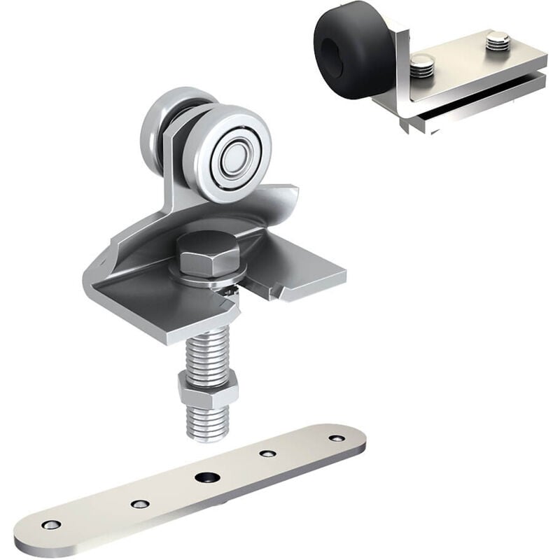 Slid'up By Mantion - Kit garniture slid'up 2000 pour 1 porte extérieure jusqu'à 140 kg