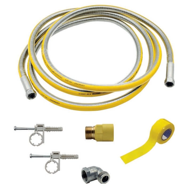 Kit Gas Link plus avec tuyau ondulé csst form-fit 1/2 'ff uni en15266