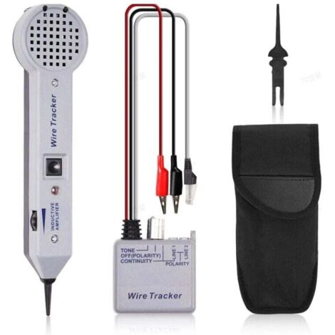 Kit generatore di toni, tester di circuito per tracciamento cavi, 200EP ad alta precisione, rilevatore di toni, localizzatore di linea, amplificatore induttivo, per collegamento cavi di rete