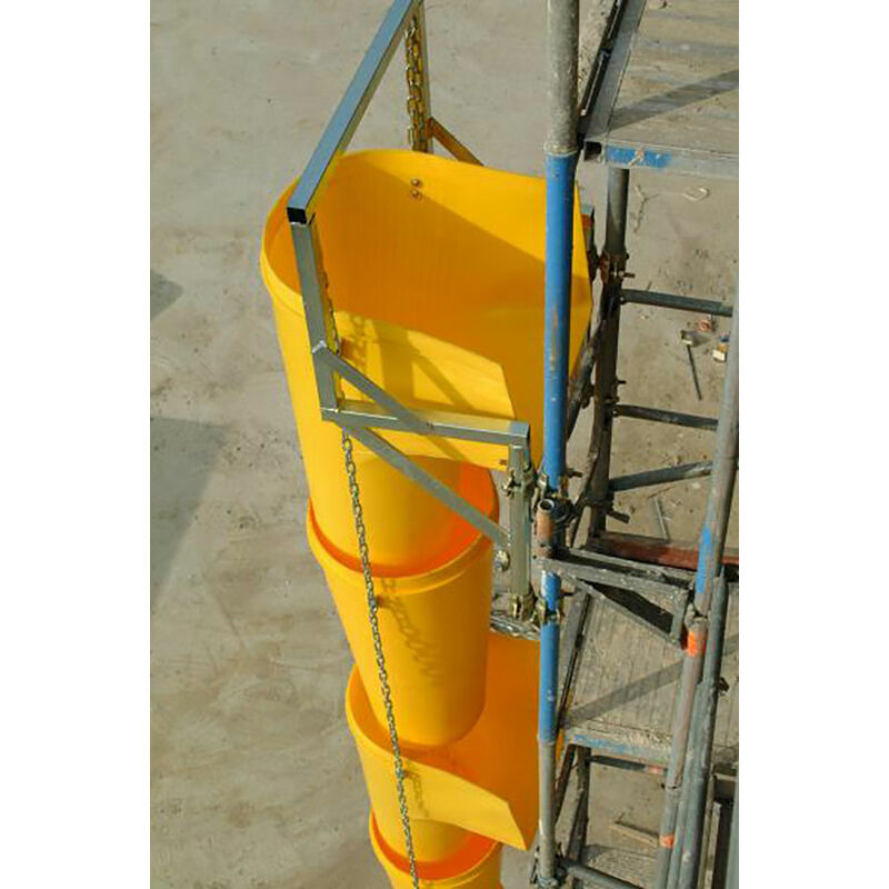 Kit 10 goulottes avec fixation pour échafaudage - Longueur 9,60m - GOULOTTE/10/ECH