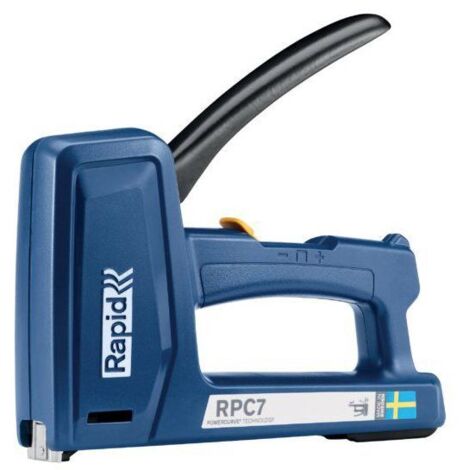 Kit Graffatrice manuale 7-in-1 - RAPID - RPC7 - Graffette & chiodi decorativi/fai-da-te - 3010 pezzi - 5001746