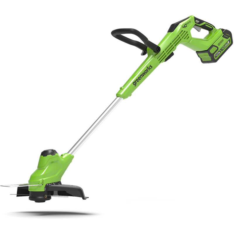 

Kit Greenworks G40T5K2 Cortabordes a batería 40V con batería 2 Ah y cargador