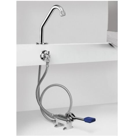 Kit grifo de pedal y caño giratorio - Idral