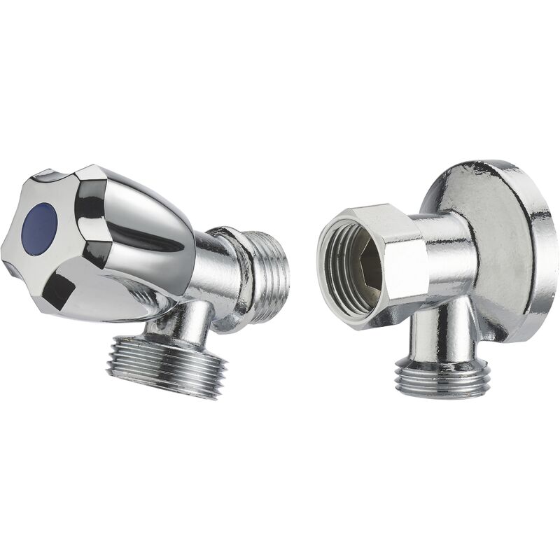 

Noyon&thiebault - kit grifo escuadra M1/2 M3/4 + Codo placa M1/2 H1/2 tuerca loca cromada
