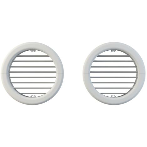 kit griglie di ventilazione olimpia splendid per serie unico 160 mm - cod. b0564