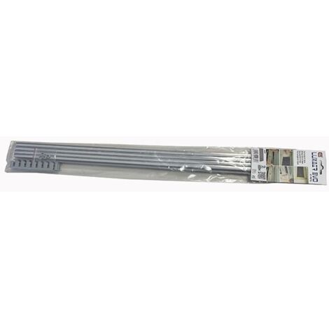 KIT GRILLE DE VENTILATION EN ACIER INOXYDABLE - 60 CM