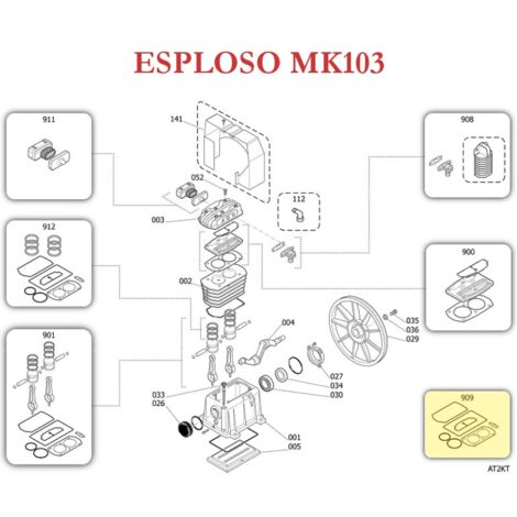 Serbatoio A Pressione Da 3 Litri Per Compressore Aerografo AS186 – Attacchi 1/8″ E 1/4″