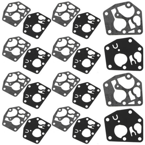 Kit guarnizioni membrana carburatore, 10 set, accessorio di riparazione per Briggs & Stratton 795083