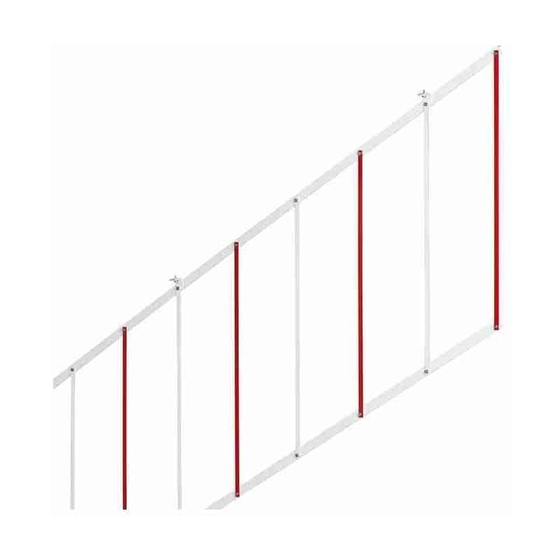 Kit Haie Longueur 2m Pour Barrière Automatique 24v Hybride B680h Faac 428441