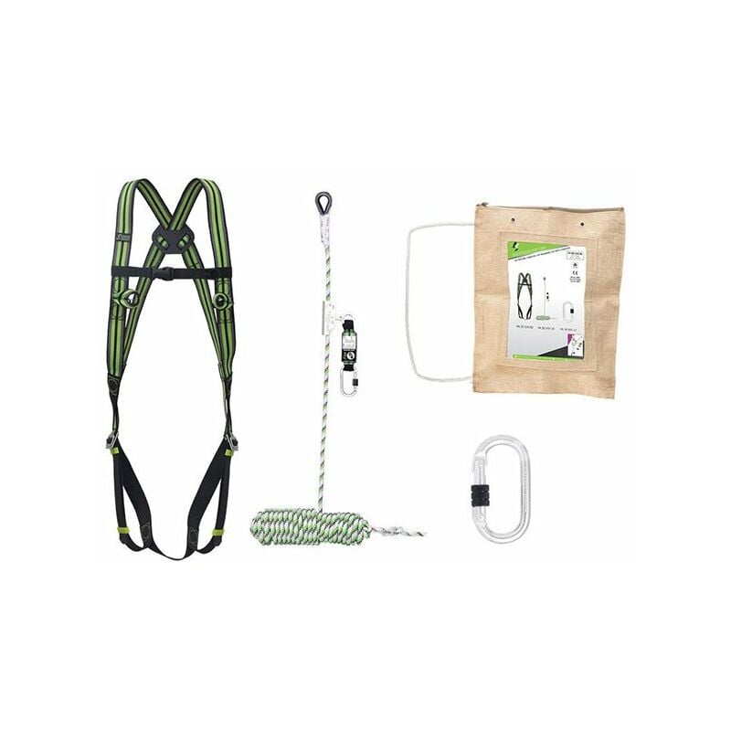 Kit harnais antichute pour toiture - 15 m - FA8010400/15