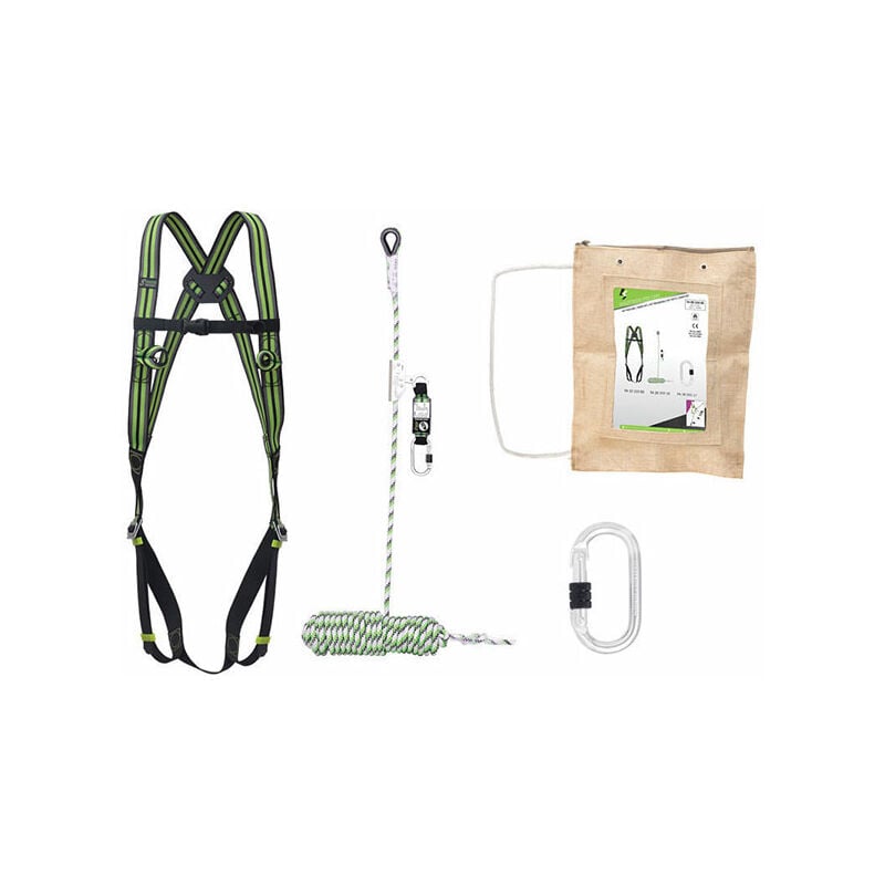 Kit harnais antichute pour toiture - 10 m - FA8010400/10