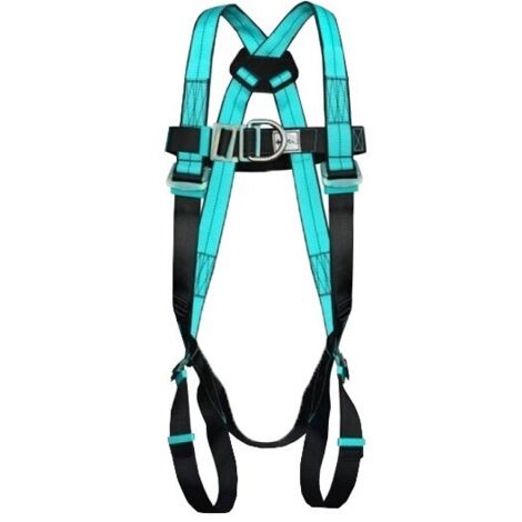 Kit harnais de travail - Harnais anti-chute avec cordon de sécurité, de S à XL. Équipé d'un amortisseur de choc, pour travaux en altitude, kit de sécurité pour opérateur