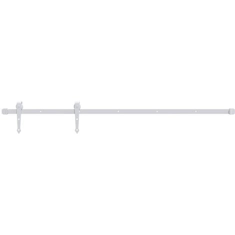 vidaXL Kit Herrajes para Puertas Correderas Acero Negro Accesorios Multitalla