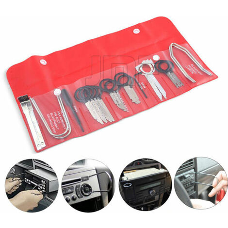 KIT HERRAMIENTAS Y UTILES PARA DESMONTAR RADIOS -- 9141