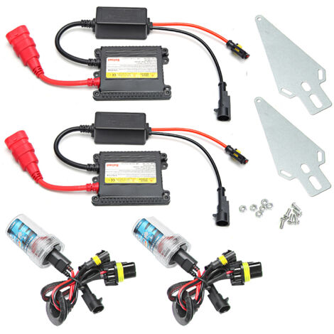 Kit HID H11 Ultra-Mince - Ampoule Xenon 6000K, 35W, 12V DC