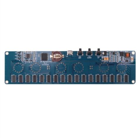Kit Horloge Numérique LED DIY avec Circuits Imprimés In14 et In4 PCBA