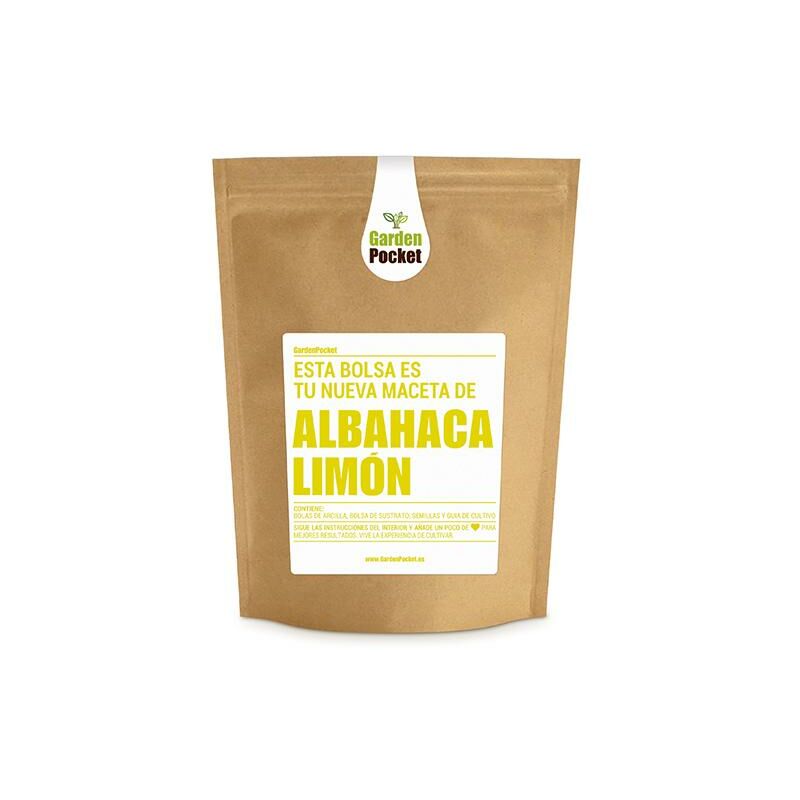 

Kit huerto Albahaca Limón