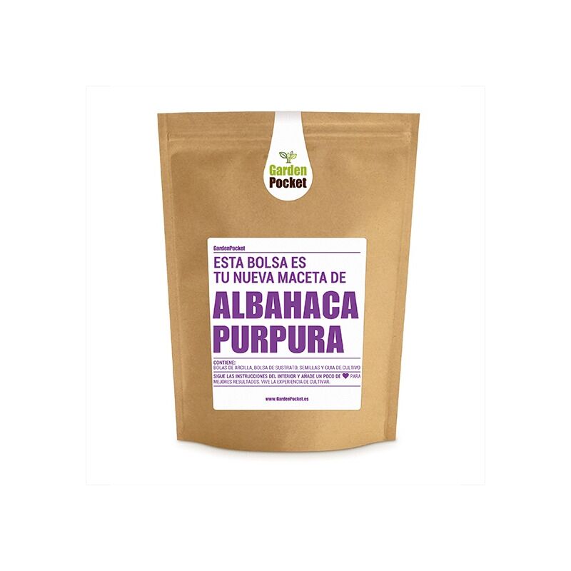 

Kit huerto Albahaca púrpura - Garden Pocket