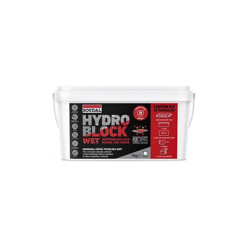Kit hydro soudagum gris Soudal