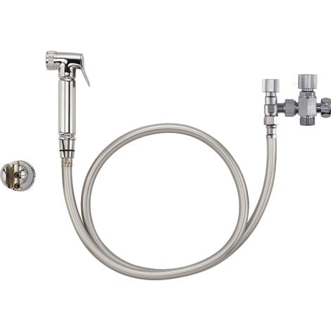 Kit hygiène WC confort laiton chromé NOYON & THIEBAULT