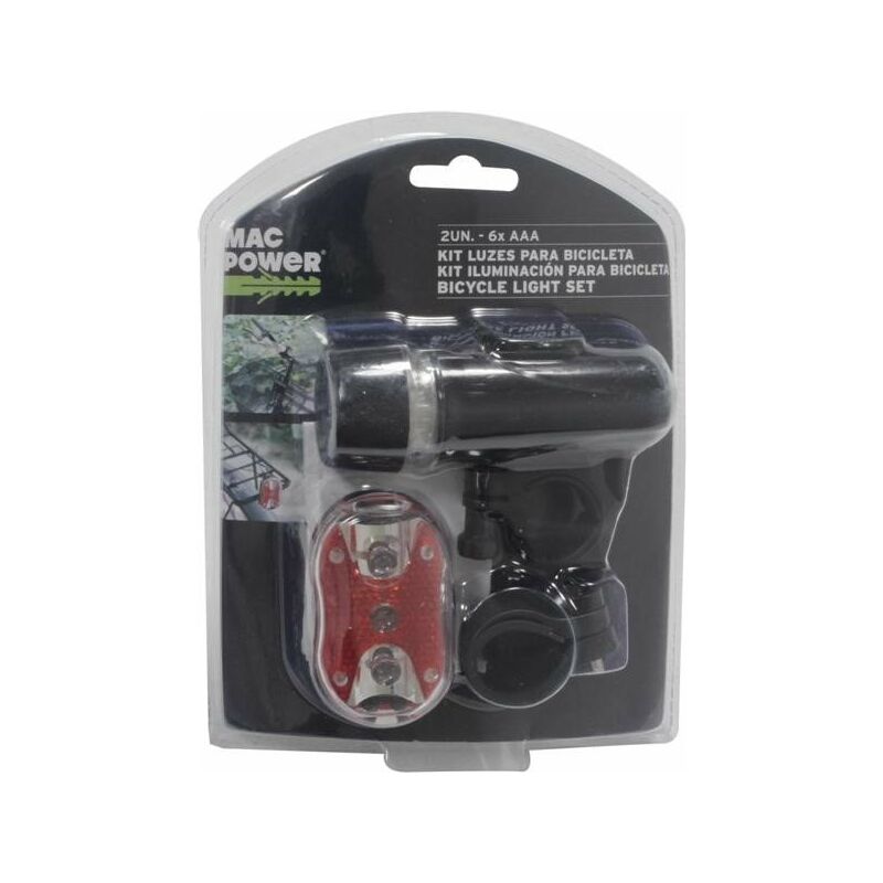 

Kit iluminación bicicleta 2Pcs Mac Power